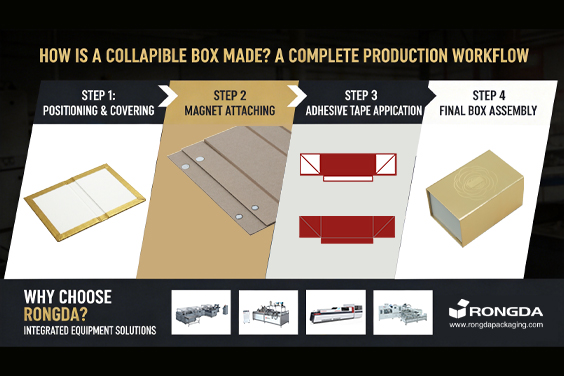 Comment est fabriquée une boîte pliable ? Un flux de production complet