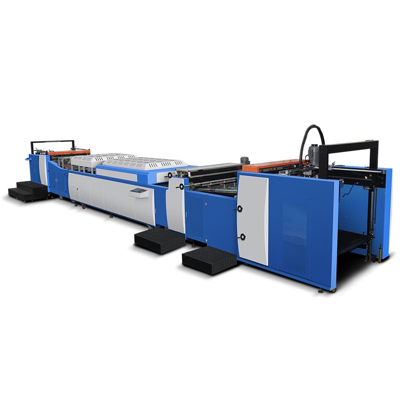 Machine d'enduction automatique de vernis à rouleaux