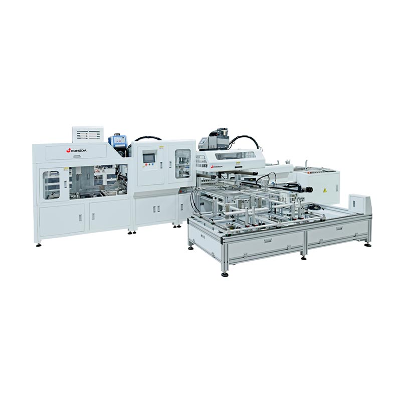 Machine d'assemblage d'ailes de boîte pliable